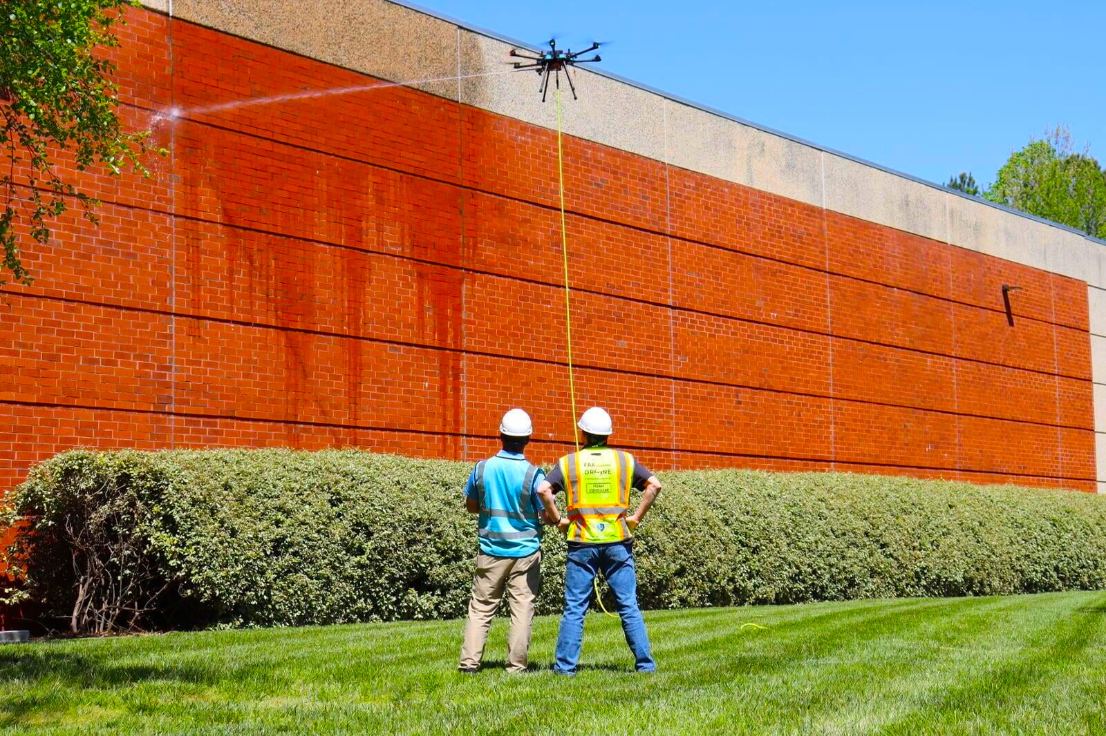 Drones transforming exterior maintenance