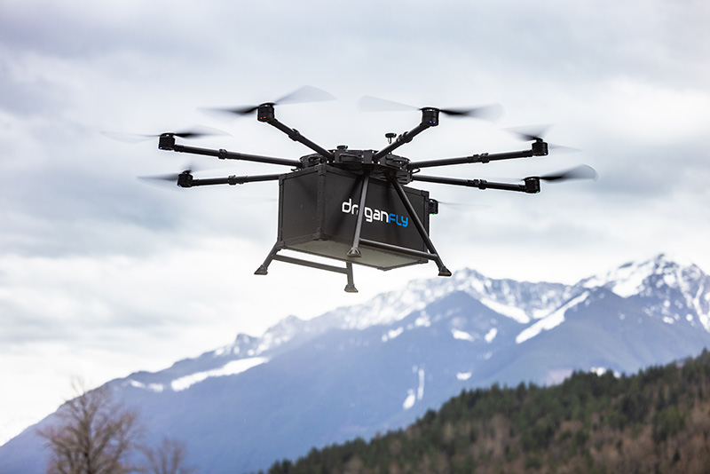 CEO Cameron Chell talks about Draganfly's Heavy Lift Drone